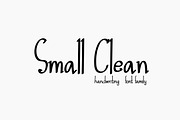 Small Clean, a Script Font by TKDoodle (Thumbnail 1 of 8)
