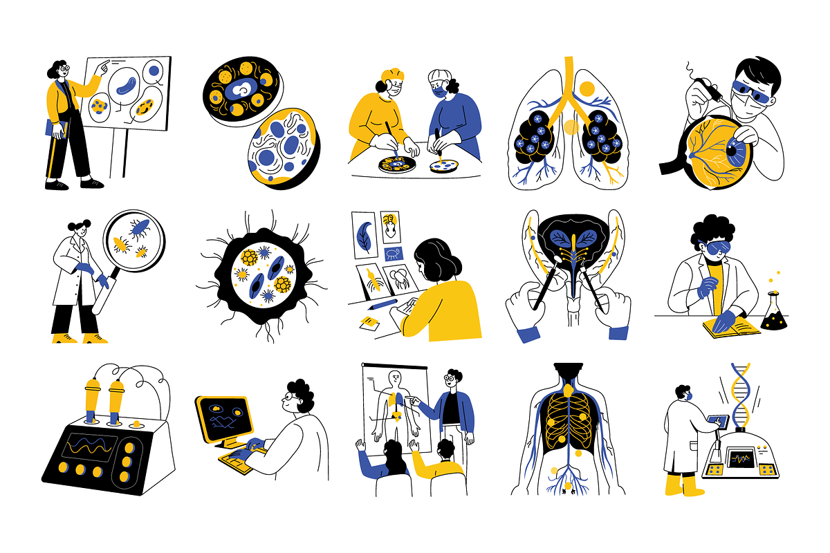 Biologic & Science Icon Pack, an Icon by Vector Portal