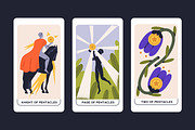 Suit of Pentacles tarot cards set, an Illustration by Good Studio (Thumbnail 3 of 6)