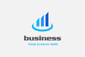 Growth Arrow Chart Graph Logo, a Branding & Logo Template by funpixel