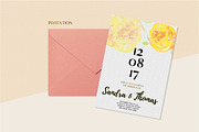 Floral Wedding Invitation Set, an Invitation Template by land art (Thumbnail 2 of 24)