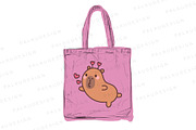 Cute Kawaii Capybaras Valentines Day, an Animal Illustration by Palau (Thumbnail 2 of 12)