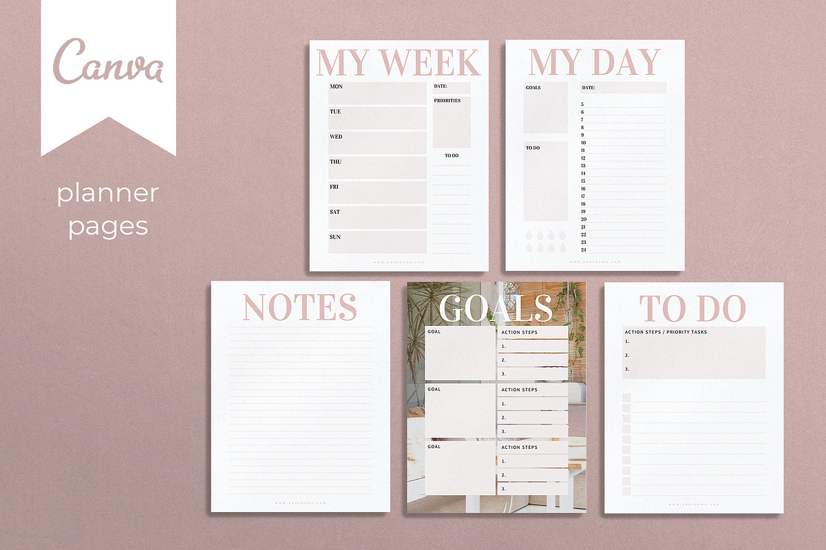 Ebook Workbook Canva Template, a Templates & Theme by Miri Campbell