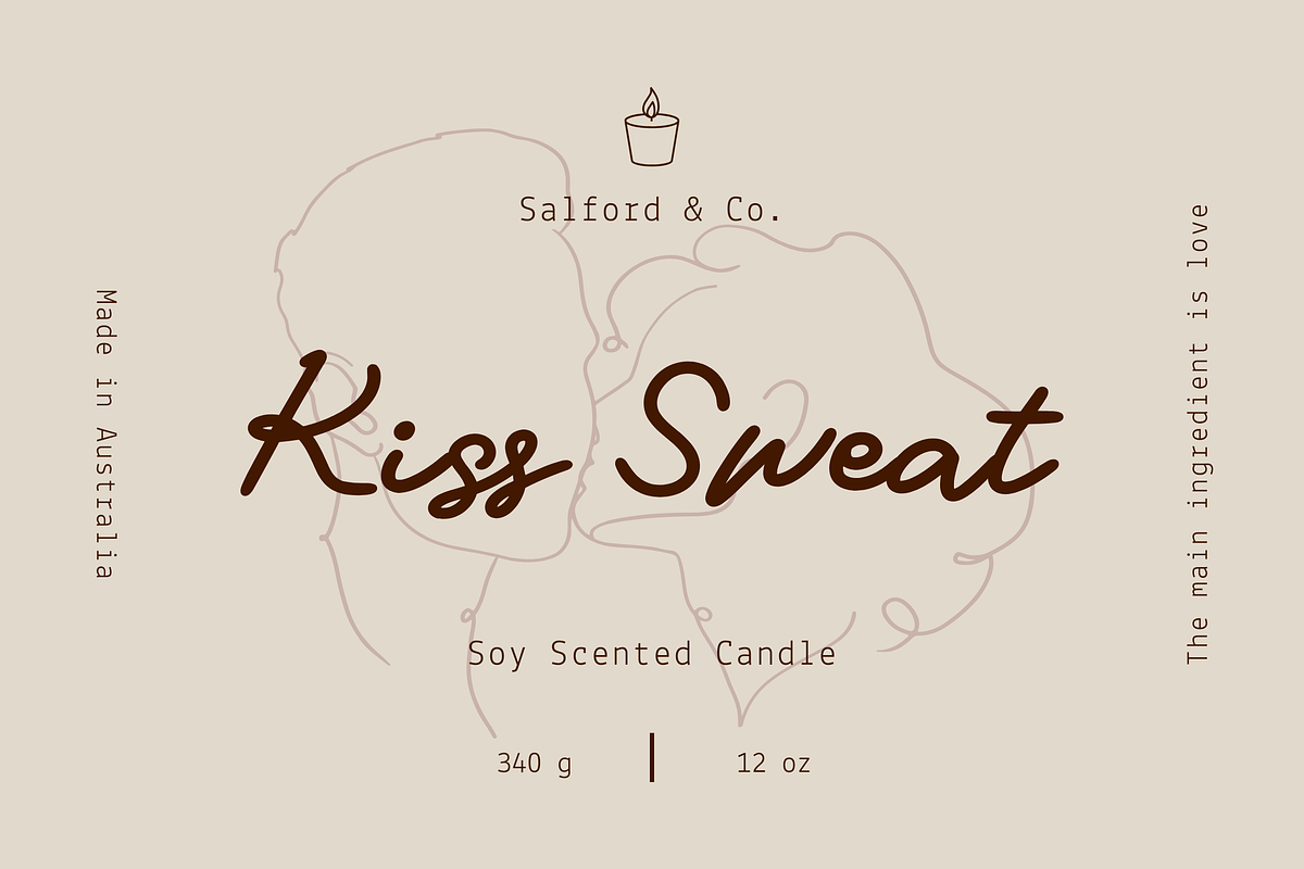 Leviene – A Bold & Elegant Font, a Script Font by Creacy Studio (Photo 5 of 11)