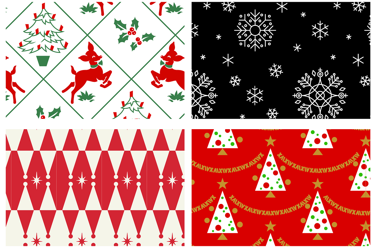 Holiday Fever - 24 Patterns!, a Pattern Graphic by fontalicious (Photo 7 of 8)