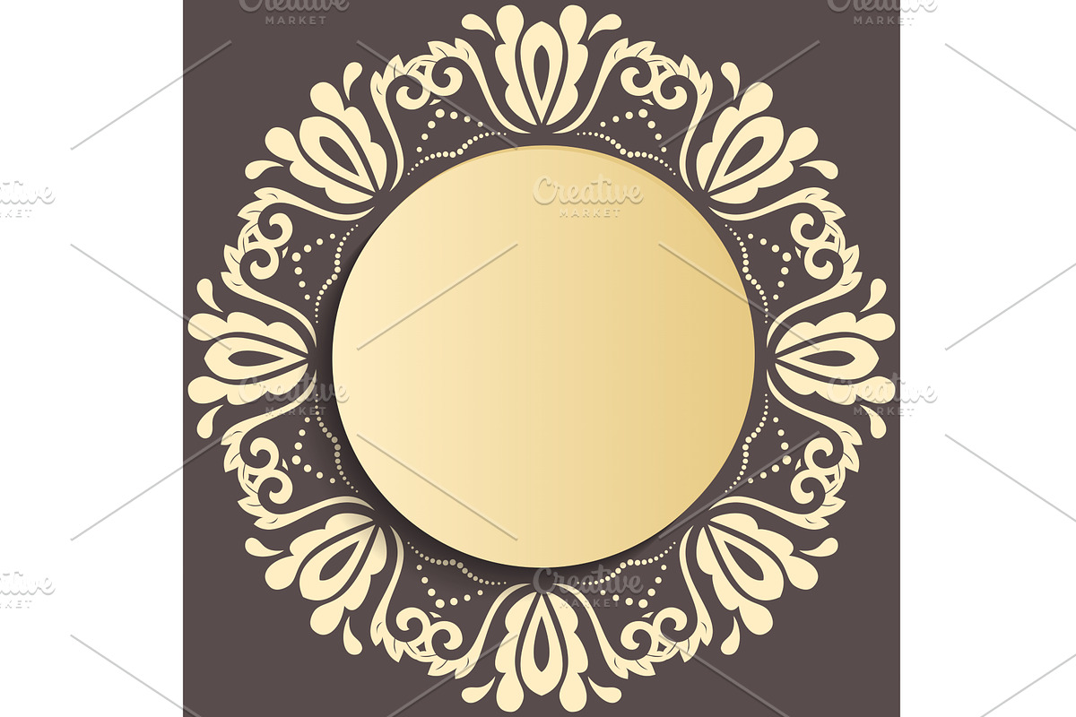 Winter Vector Round Frane With, an Object Graphic by FineArtStudio (Photo 1 of 3)