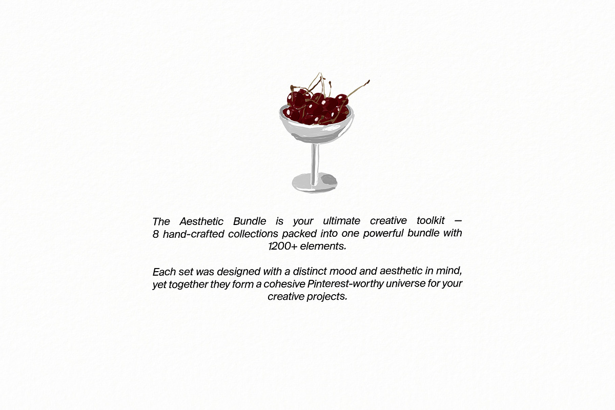 The Aesthetic BUNDLE: 8 in 1, an Object Graphic by divanovskaya_nv (Photo 2 of 30)