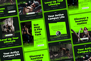 Vyro - Healthy Fitness Social Media, a Social Media Template by SLAB! Design (Thumbnail 7 of 8)