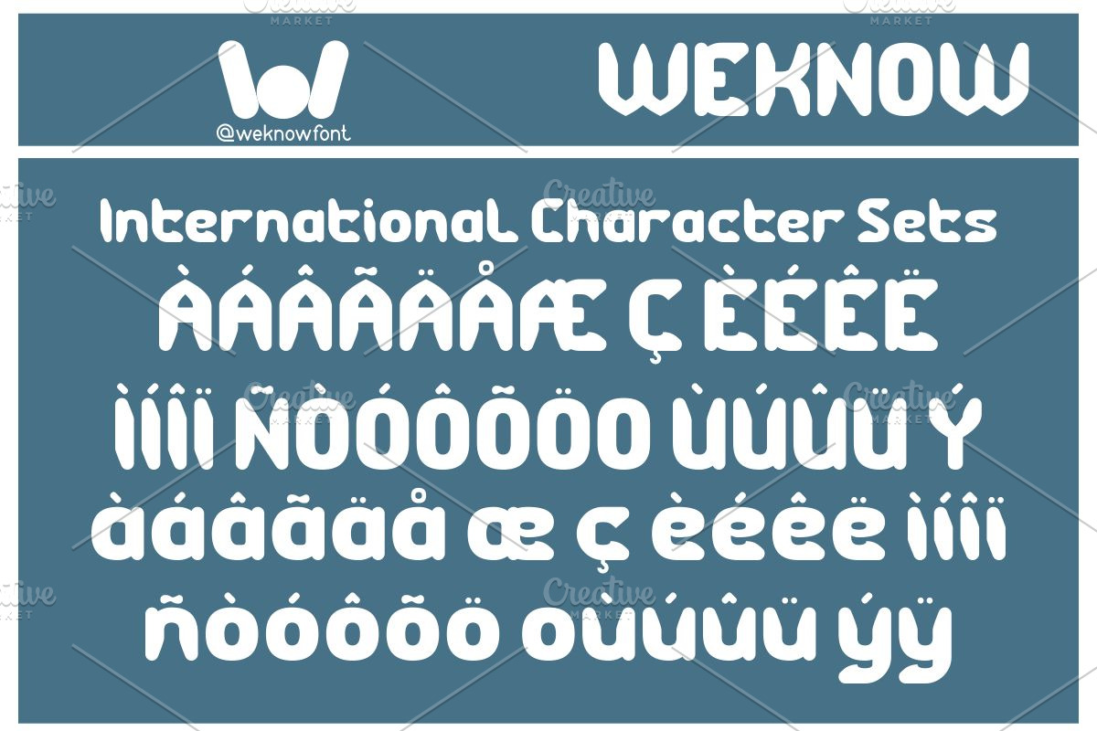 Elevation Font, a Font by weknow (Photo 8 of 8)