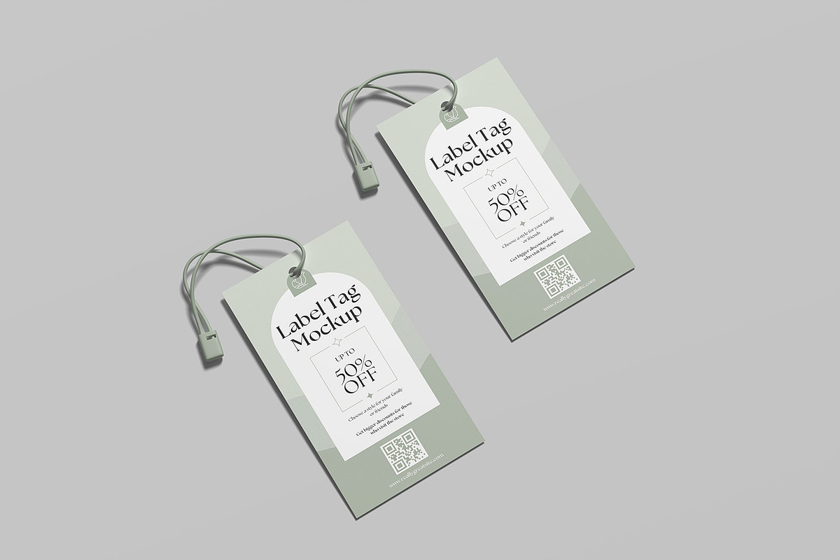 Label Tag Mockup, an Advertising Mockup by graphicsecond (Photo 4 of 6)