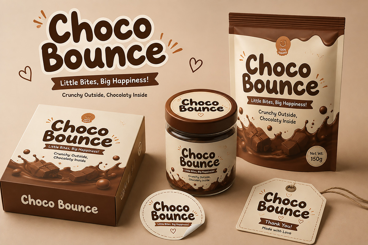 Choco Bounce, a Script Font by Wow Magic (Photo 3 of 4)