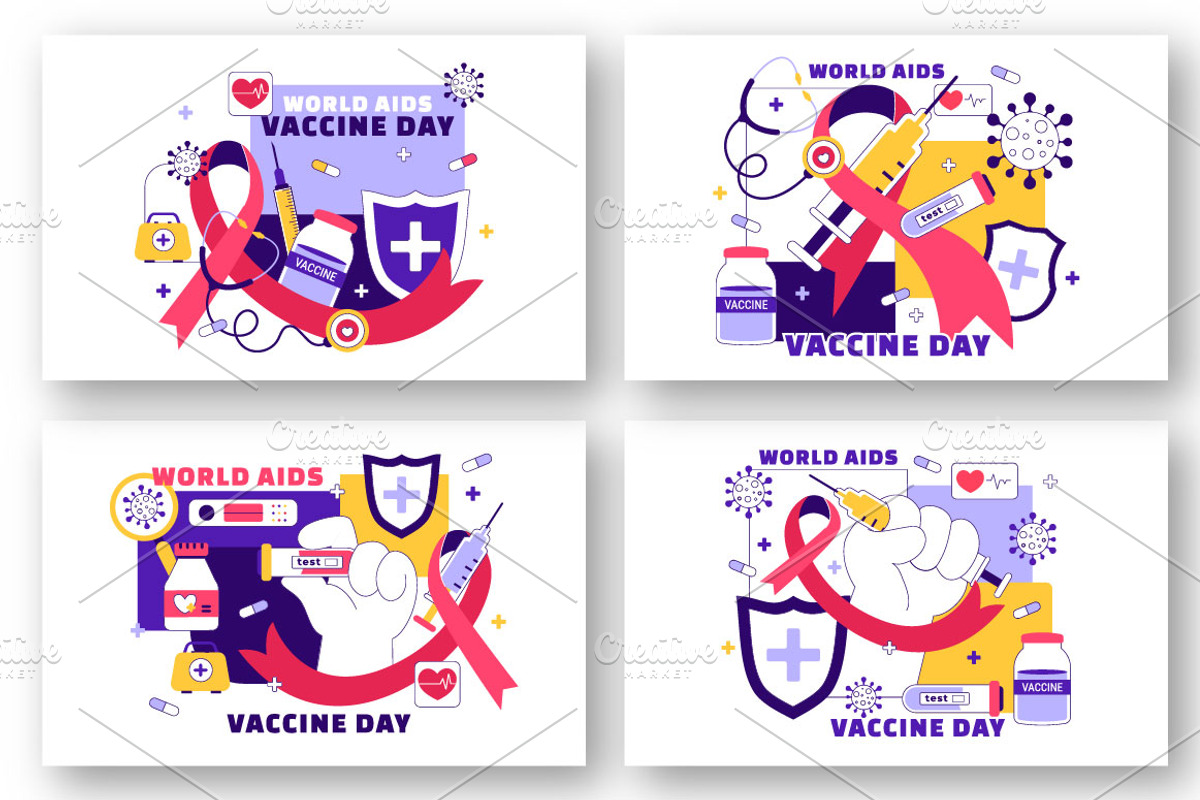10 World AIDS Vaccine Day, a Healthcare Illustration by denayunebgt (Photo 3 of 4)