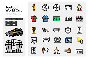 Football Icons Pack, a Duotone Icon by erifqizeicon