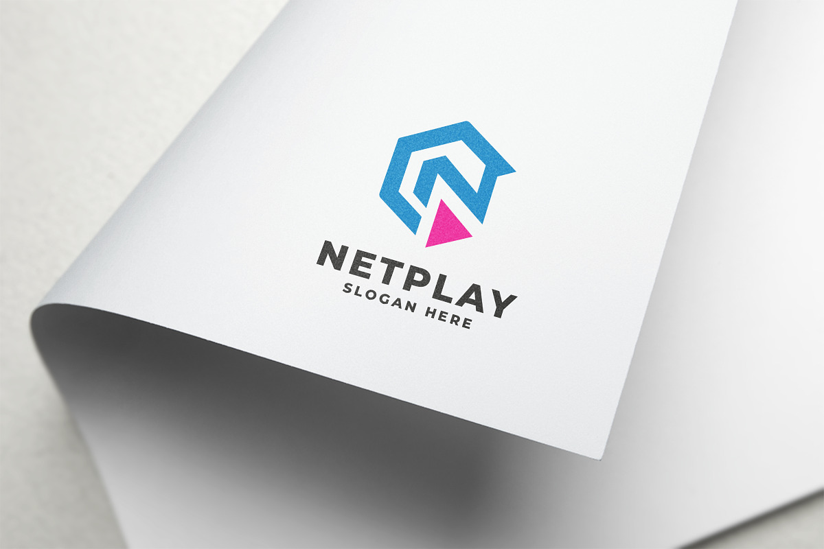 Net Play Letter N Logo, a Branding & Logo Template by Design_Planet (Photo 2 of 3)