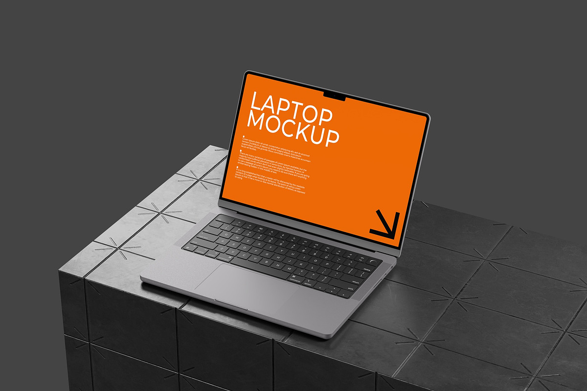 Laptop Mockup, a Mac Mockup by Lxadesign (Photo 12 of 13)