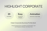 Corporate Business ProfilePowerPoint, a Presentation Template by Loin Studio (Thumbnail 2 of 4)