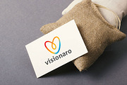 Visionaro V Text Logo, a Branding & Logo Template by legendshop (Thumbnail 1 of 2)
