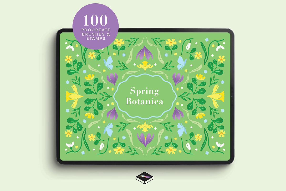 Spring Botanica for Procreate, a Brush Add-On by Pencil Twist (Photo 1 of 10)