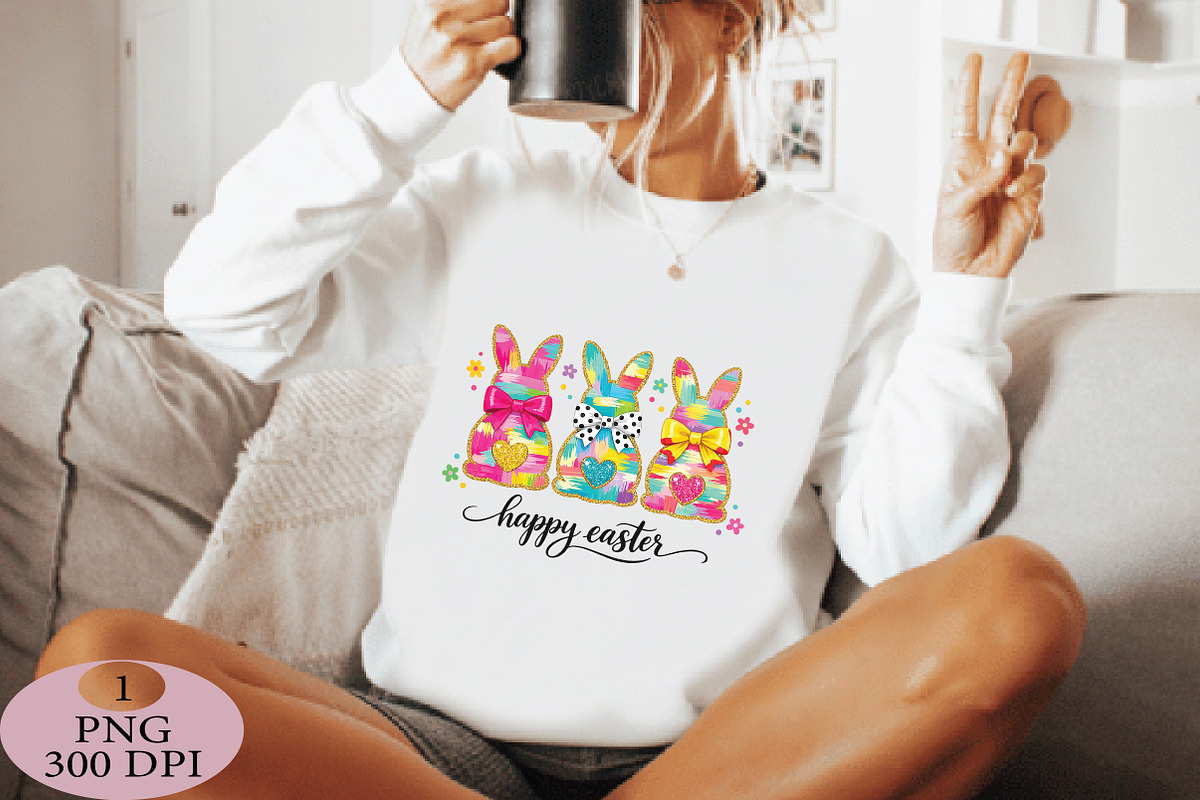 Coquette Easter Bunny Png, an Illustration by Daily.Designs (Photo 2 of 5)