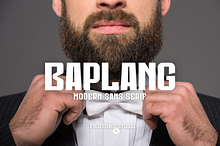 Baplang | Modern Sans Serif