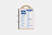 Menu Mockup, a Packaging Mockup by Hazzpro_Std (Thumbnail 5 of 5)
