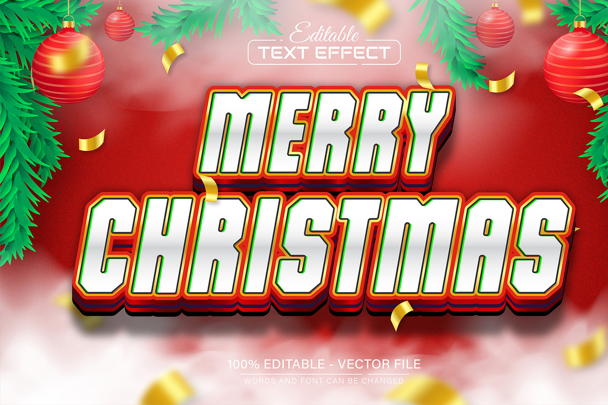 3D Text Effects Collection Vol 33, a Graphic by Aglonemadesign (Photo 9 of 9)