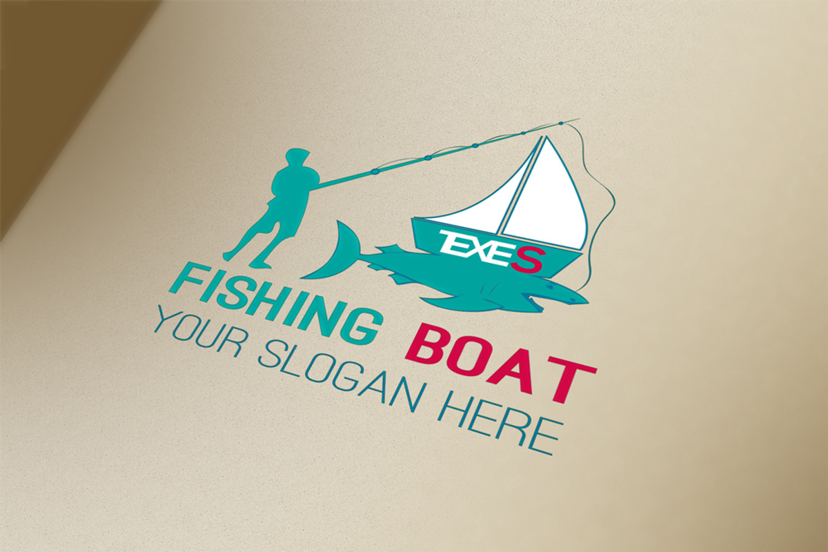 Fishing Boat Logo, a Branding & Logo Template by Emdaduljs (Photo 2 of 4)