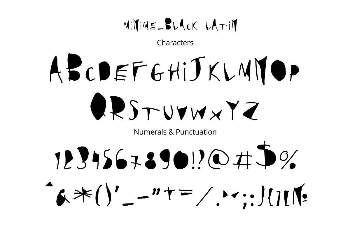 Minime color font, a Font by Malena (Photo 6 of 11)