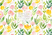 Lovely Light Watercolor Flower, a Decorative Illustration by yahu88studio (Thumbnail 1 of 6)
