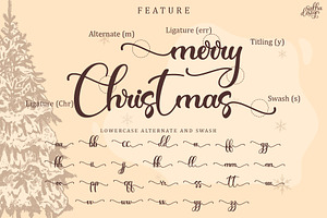 Christmas History - Handwritten Font