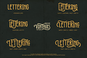 Vintages Typeface, a Font by Garisman Std (Thumbnail 5 of 8)