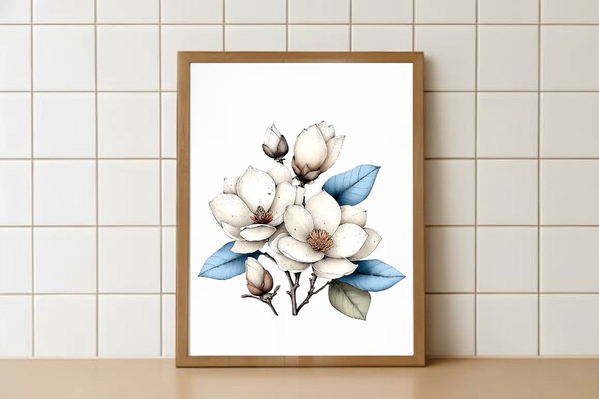 Flowers Arrangements Clipart, an Illustration by Watercolor design (Photo 6 of 6)