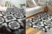 Black White Native American Pattern, a Pattern Graphic by PPEthnicDecorPattern (Thumbnail 3 of 10)