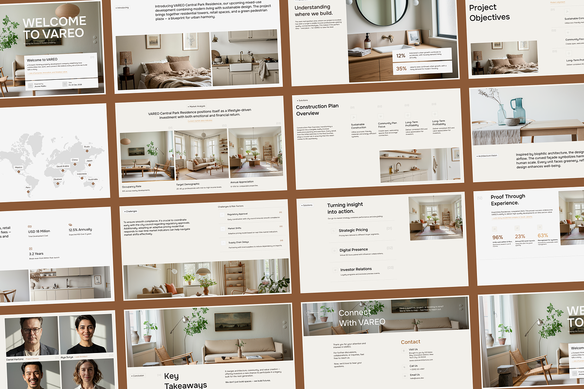 Vareo - Property Development Insight, a Presentation Template by SLAB! Design (Photo 4 of 9)