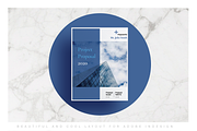 Blue Business Proposal Layout, a Brochure Template by Boris Cupac (Thumbnail 1 of 13)