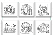 Bold and Easy Comfy Ocean, an Animal Illustration by Ink Gallery (Thumbnail 8 of 9)