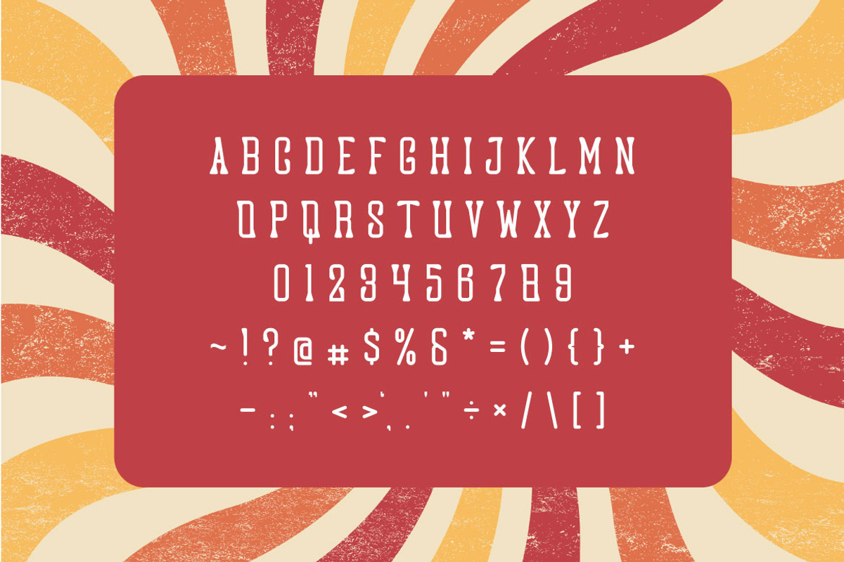 John Lemon - Vintage Groovy Font, a Sans Serif Font by Mightyfire (Photo 2 of 3)