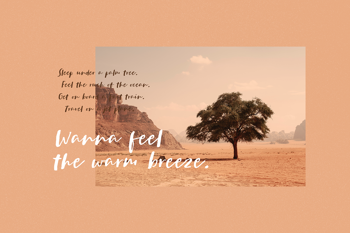 Sachie Script Font preview 3