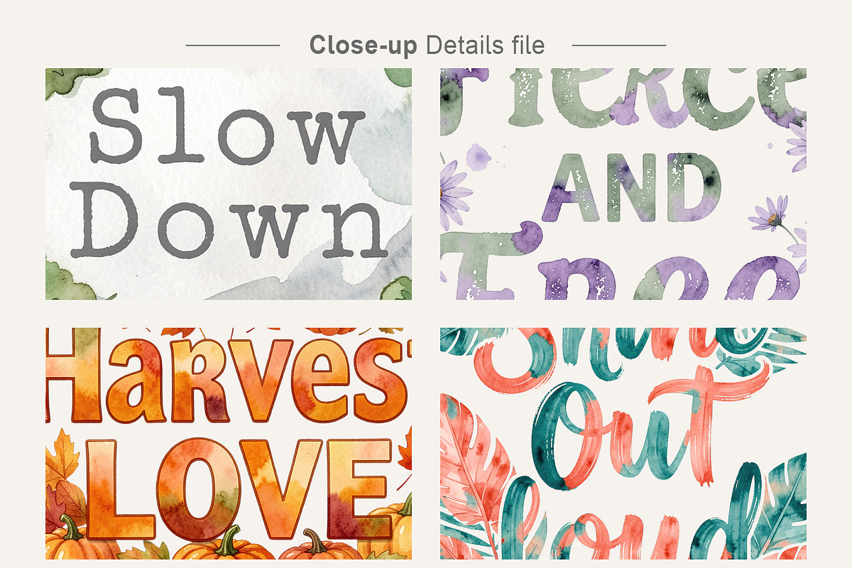 Floral Growth Quote Sublimation PNG, an Illustration by Artnoy (Photo 4 of 8)