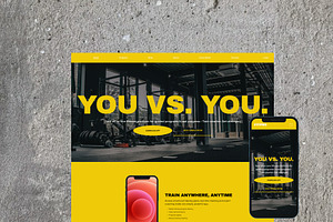 FitPro - Squarespace Template