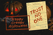 True Crime Rough Messy Horror Font, a Handwritten Font by AnMark (Thumbnail 4 of 11)