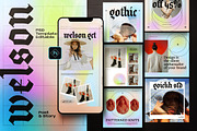 Welson - Gradient Brand Social Media, a Social Media Template by Dirtytemp Studio (Thumbnail 1 of 5)