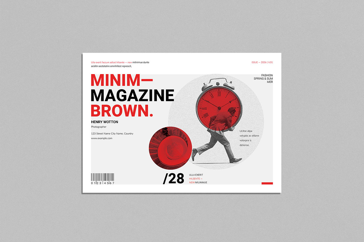 Fashion Magazine Template | Canva, a Magazine Template by ElvinPrint (Photo 3 of 15)