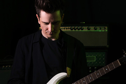 Electric guitar player, a Person Photo by Elena Vagengeim