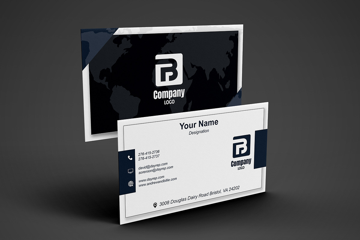 Minimal Business Card for Corporate preview 3