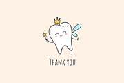 Tooth Fairy Bundle, a Healthcare Illustration by Irina Ostapenko (Thumbnail 9 of 9)