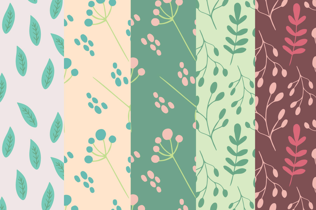 Pleasant Garden 15 Seamless Patterns, a Pattern Graphic by JM_Graphics (Photo 3 of 6)