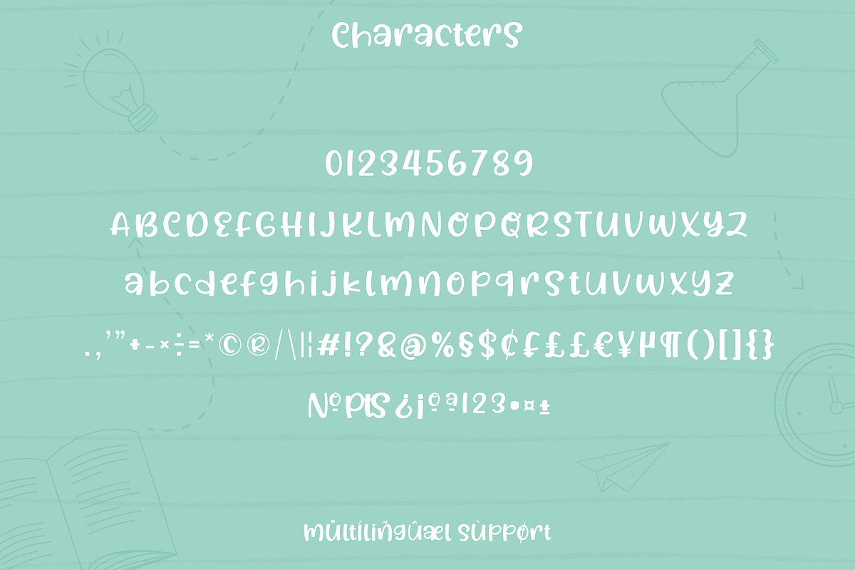Play in Bright - Quirky Handwritten, a Handwritten Font by Namara Creative Studio (Photo 6 of 7)