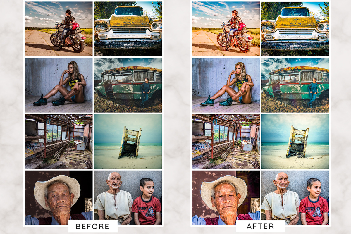 HDR Lightroom desktop presets, an Action Add-On by GDR Design (Photo 2 of 7)