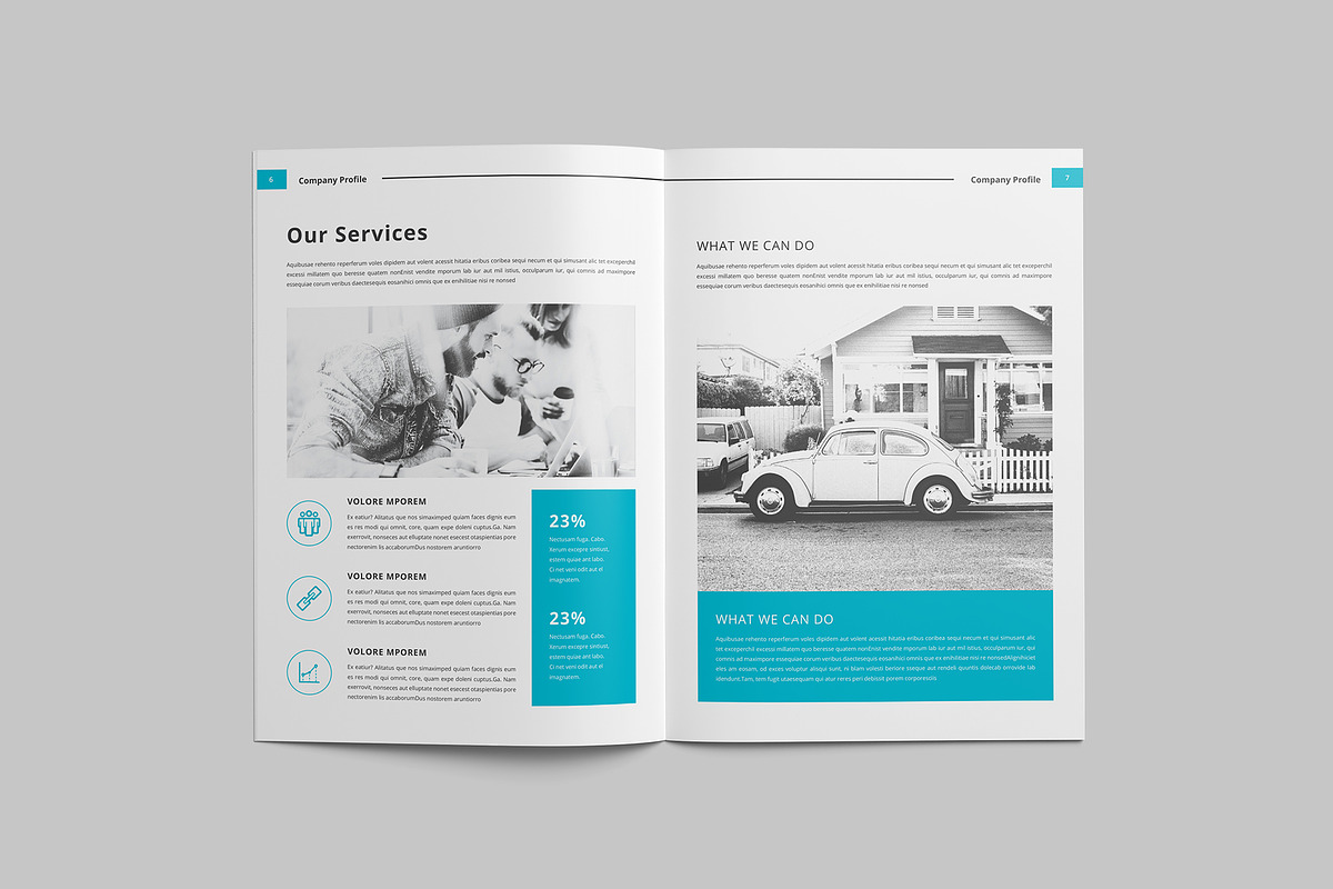 Brochure Design, a Brochure Template by Tanber Hossen (Photo 4 of 13)